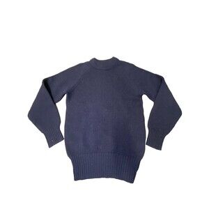Pendleton Vintage Dark Blue Wool Sweater. Size Medium